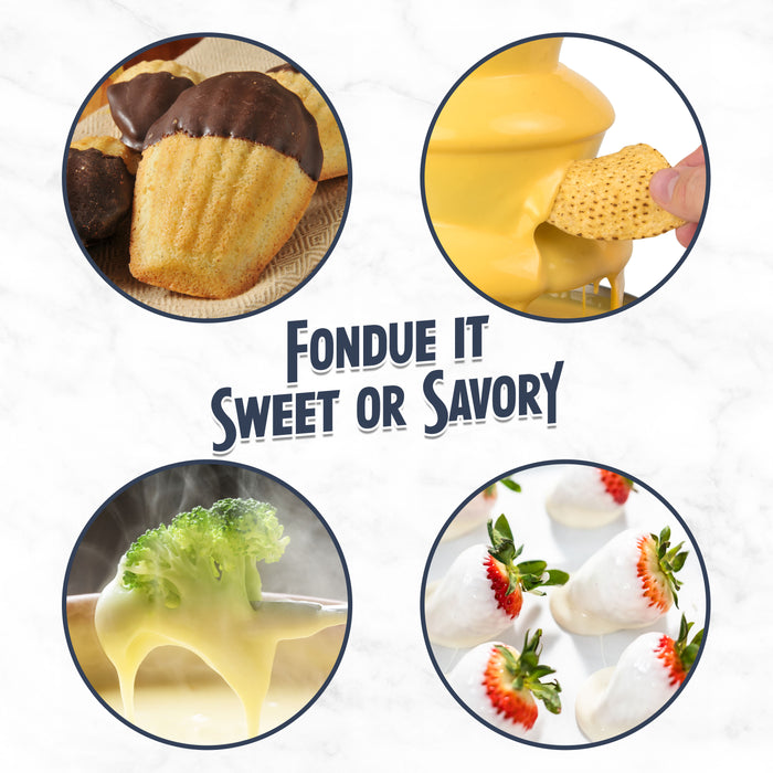 3-Tier 1.5-Pound Chocolate Fondue Fountain