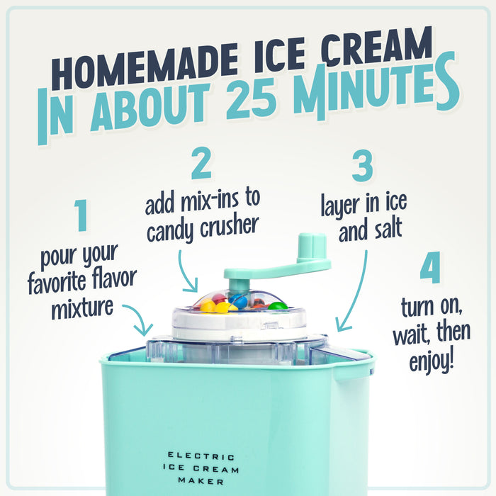 How Much Rock Salt For Home Electric Ice Cream Maker?