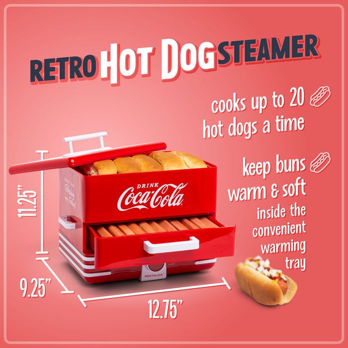 Coca-Cola® Large Hot Dog Steamer