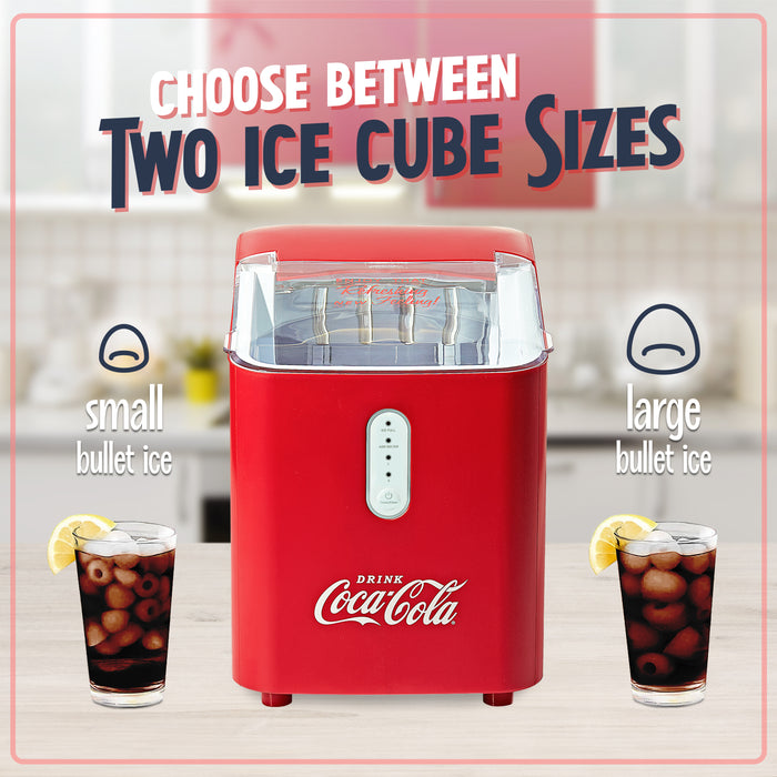 Coca-Cola Self Cleaning 26-Pound Automatic Ice Maker