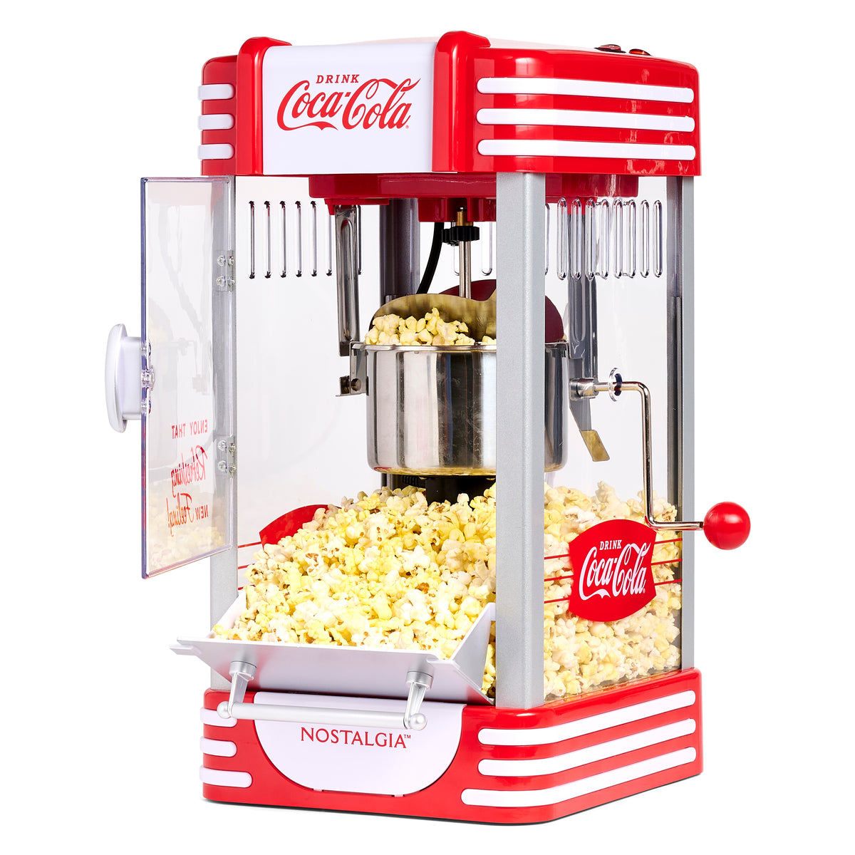West Bend A-173 4 Qt Stir Crazy Popcorn Popper - Home Theater Popcorn Maker - Roestvrij Staal - Kleur-173 West Bend A-173 4 Qt Stir Crazy Popcorn Popper - Home Theater Popcorn Maker - Roestvrij Staal - Kleur-173