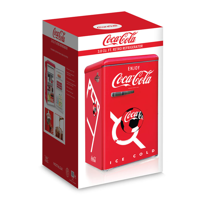 Coca-Cola 3.0 Cu. Ft. Refrigerator — Nostalgia Products