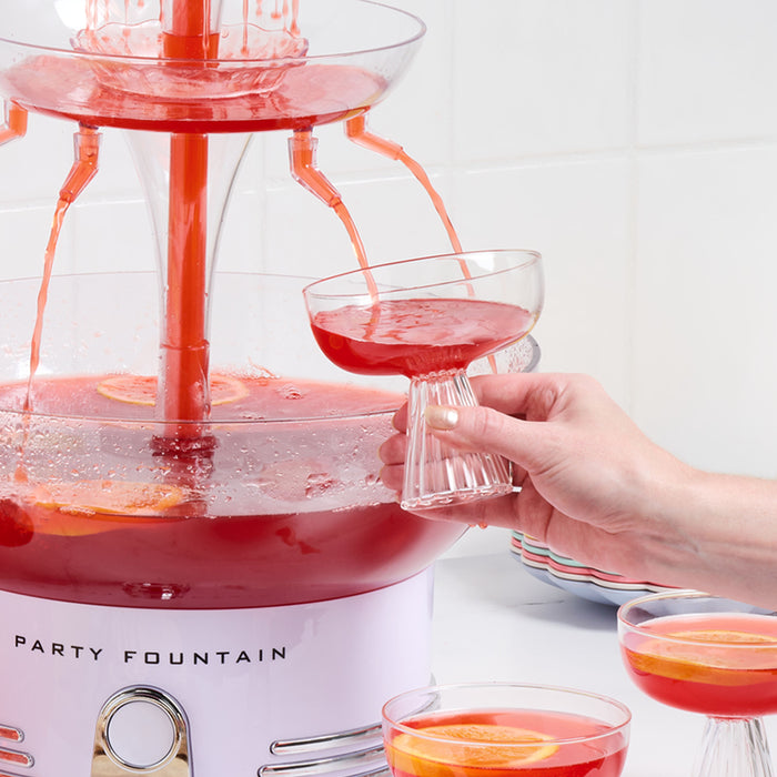 Retro 3-Tier Lighted Party Fountain