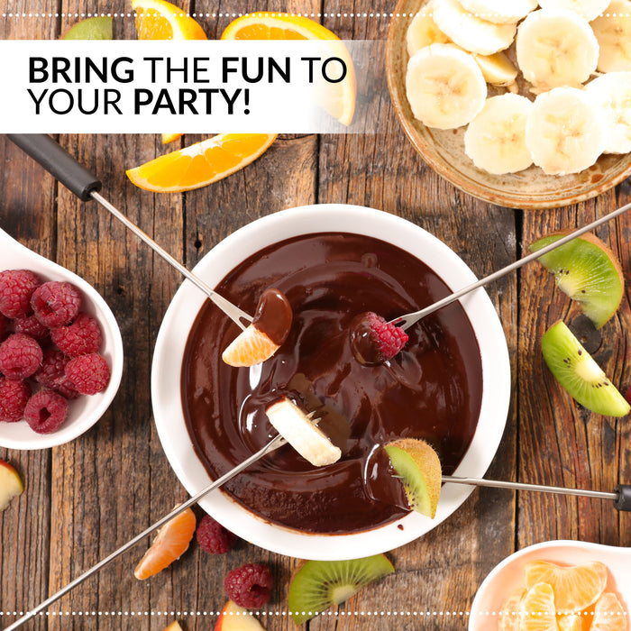 12-Cup Electric Fondue Pot, Black