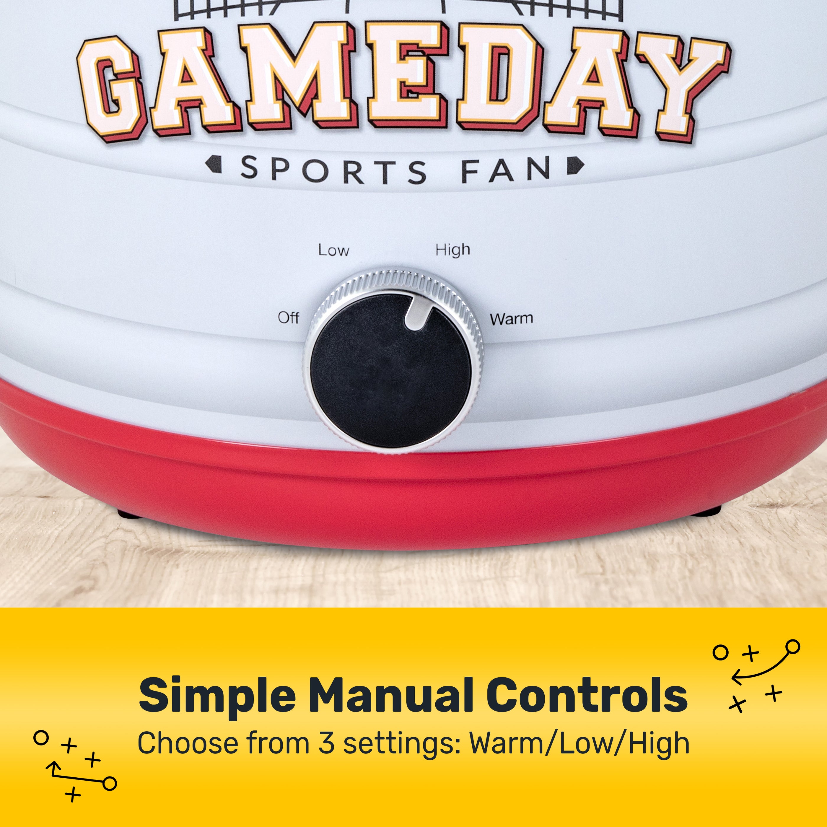 Game Day Kickin’ Keg Cooker — Nostalgia Products