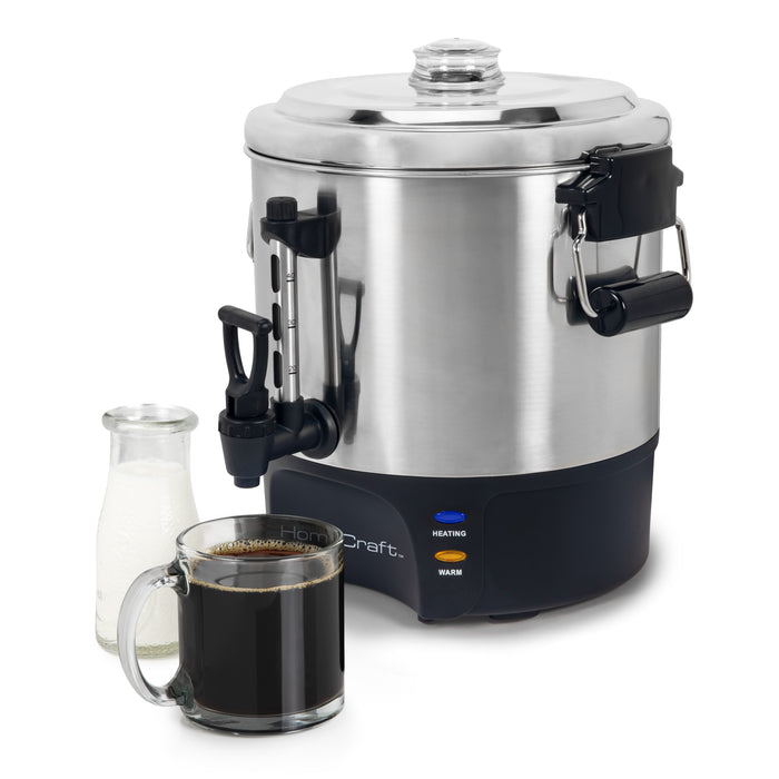 HomeCraft 40 Cup Stainless Steel Coffee Urn