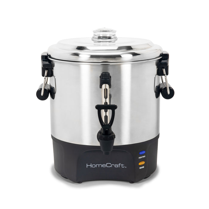 HomeCraft 40 Cup Stainless Steel Coffee Urn