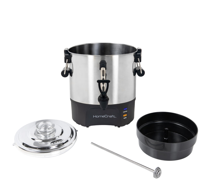 HomeCraft 40 Cup Stainless Steel Coffee Urn