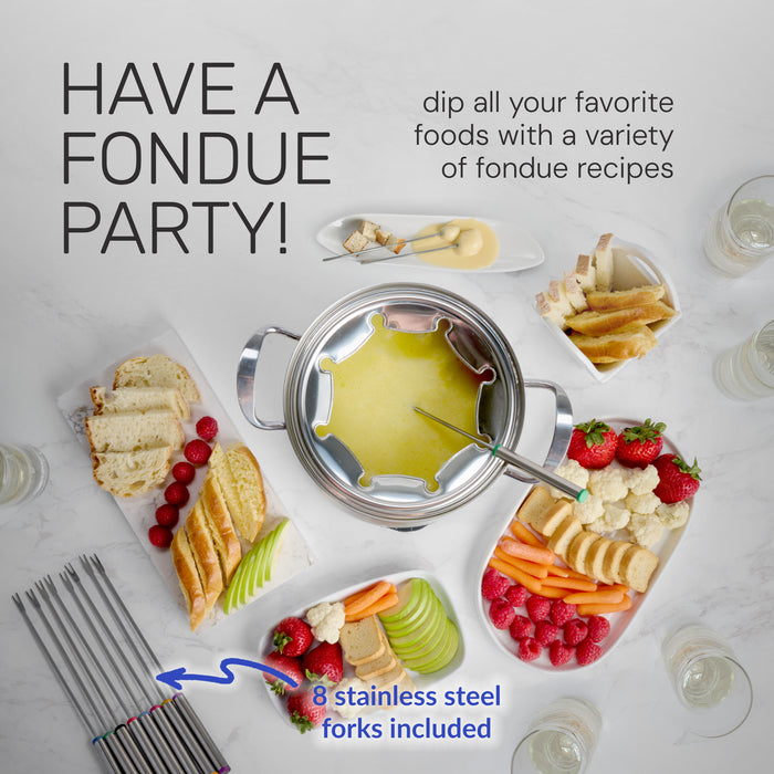 HomeCraft™ 8-Cup Electric Fondue Set