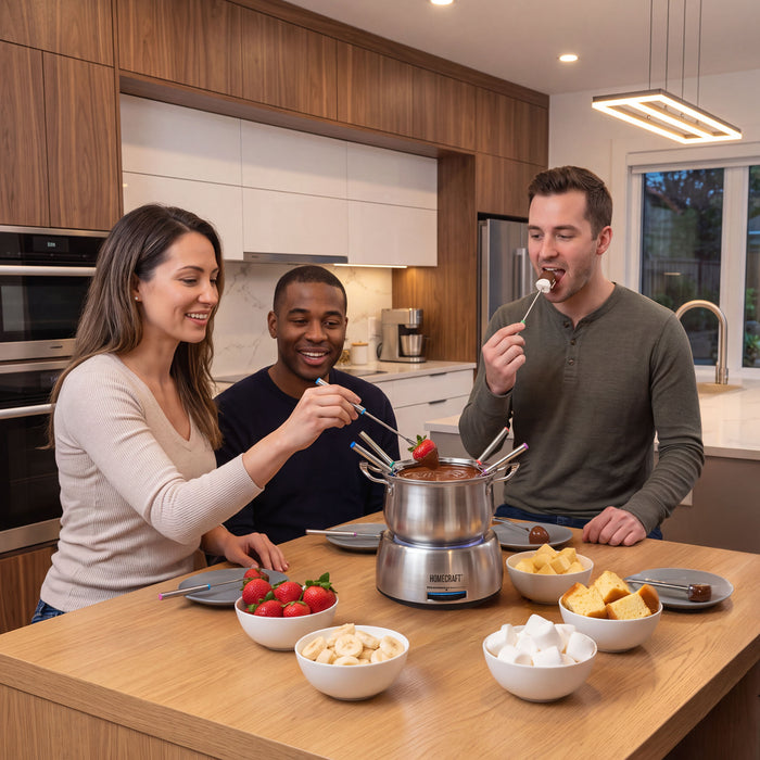 HomeCraft™ 8-Cup Electric Fondue Set
