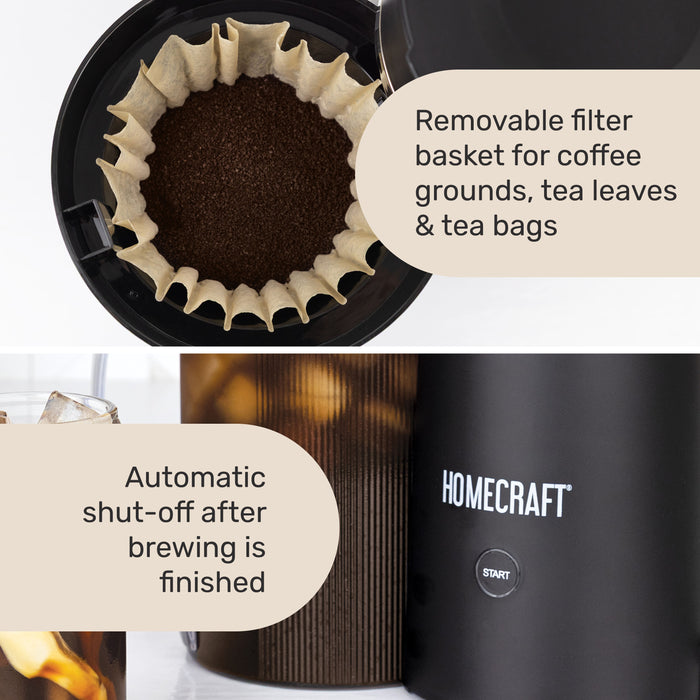 HomeCraft 2-Quart Iced Tea Maker