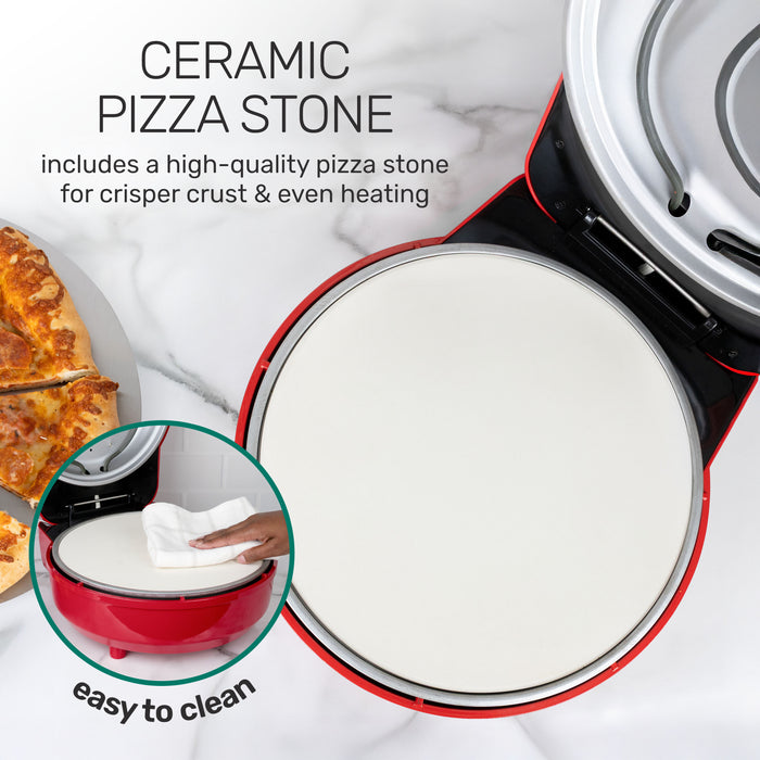 HomeCraft 12" Stone Baked Pizza Maker