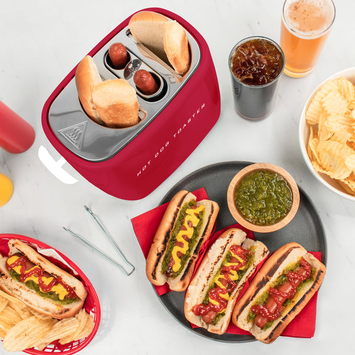 Nostalgia Pop-Up Hot Dog Toaster