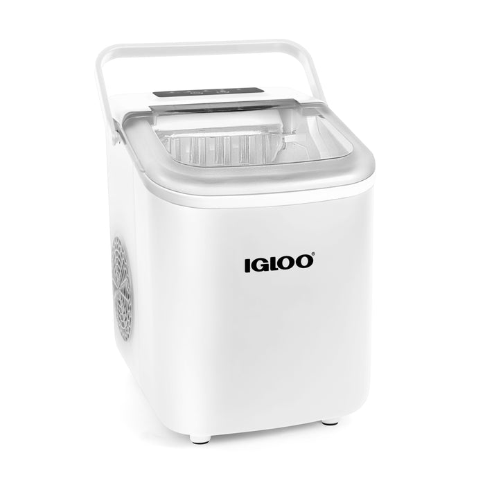 Igloo 26-Pound Automatic Self-Cleaning Portable Countertop Ice Maker Machine With Handle