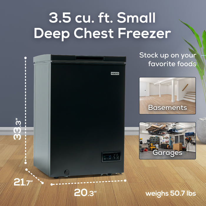 Igloo 3.5 Cu. Ft. Chest Freezer
