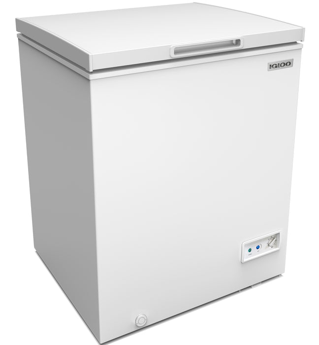 Igloo 5.0 cu. ft. Upright Chest Freezer With Removable Basket