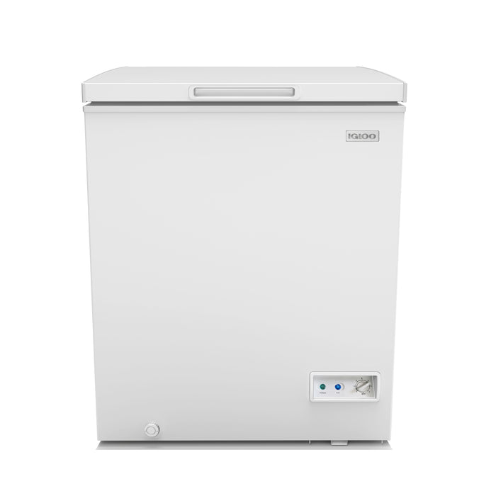 Igloo 5.0 cu. ft. Upright Chest Freezer With Removable Basket