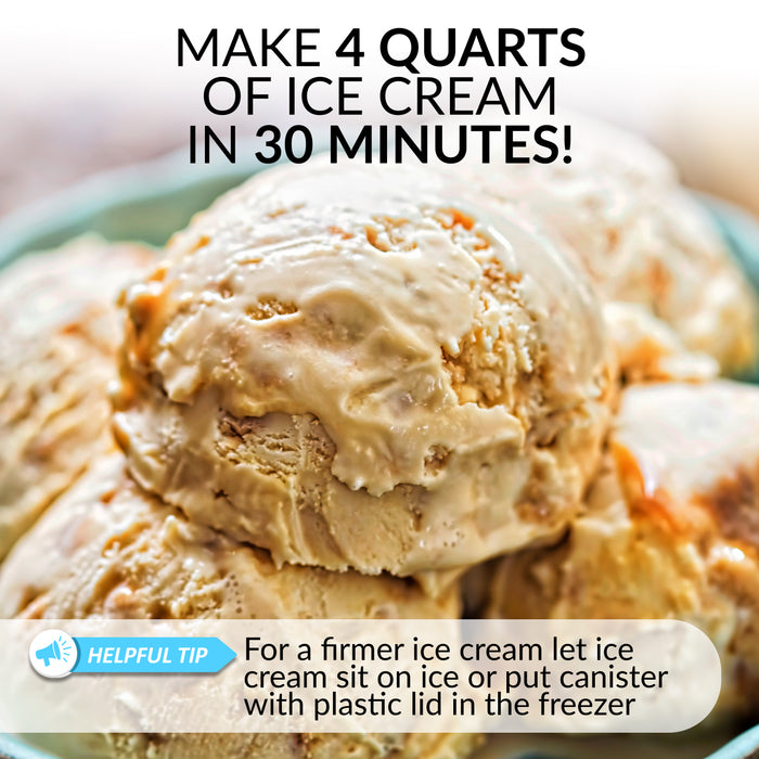 4-Quart Electric Ice Cream Maker