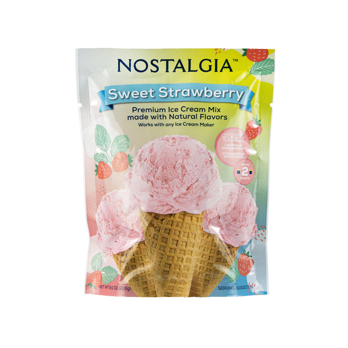 2-Quart Homemade Ice Cream Starter Mix (8-Pack) — Nostalgia Products