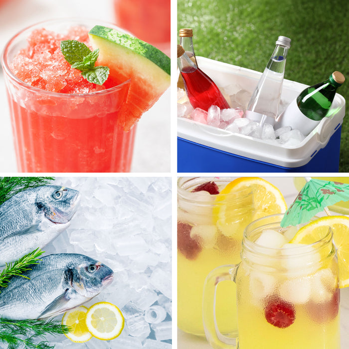 IGLOO® 26-Pound Automatic Self-Cleaning Portable Countertop Ice Maker Machine With Handle, Pink