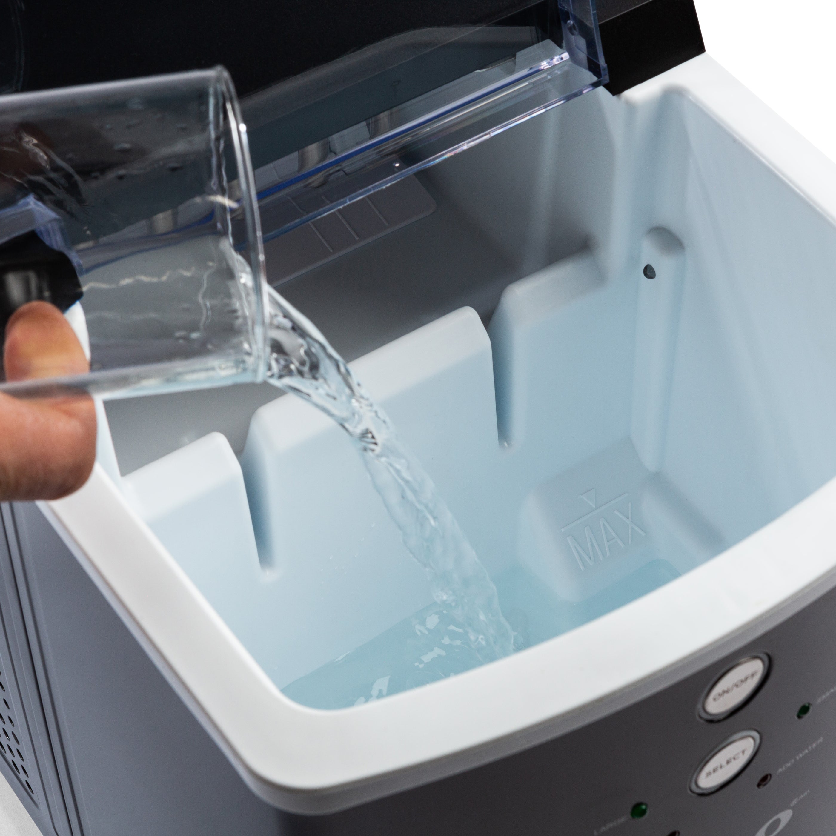 Igloo 33Pound Automatic Portable Countertop Ice Maker Machine, Black