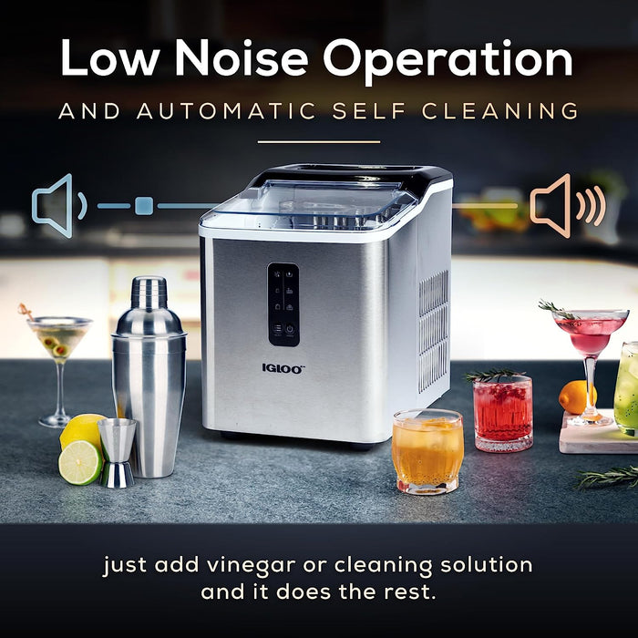 Self-Cleaning Countertop Ice Maker Only $82.87 Shipped on