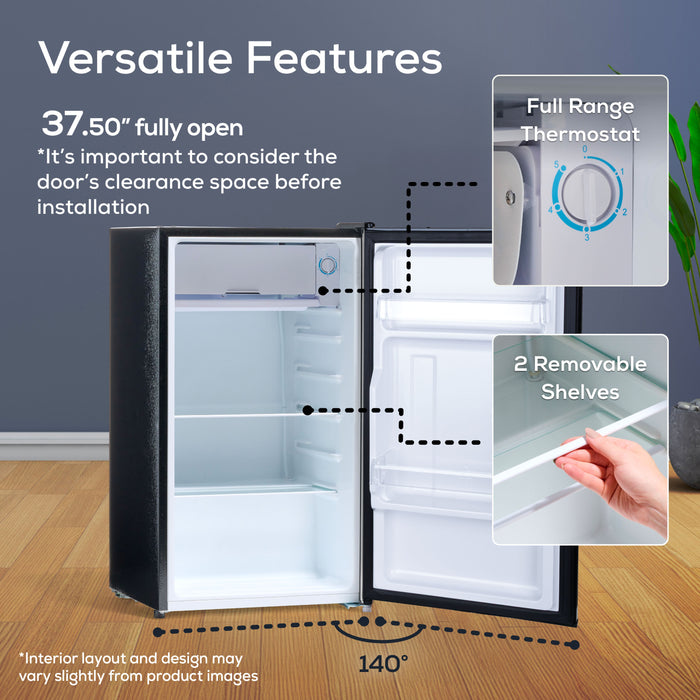 Igloo 3.2 Cu. Ft. Refrigerator w/ Freezer