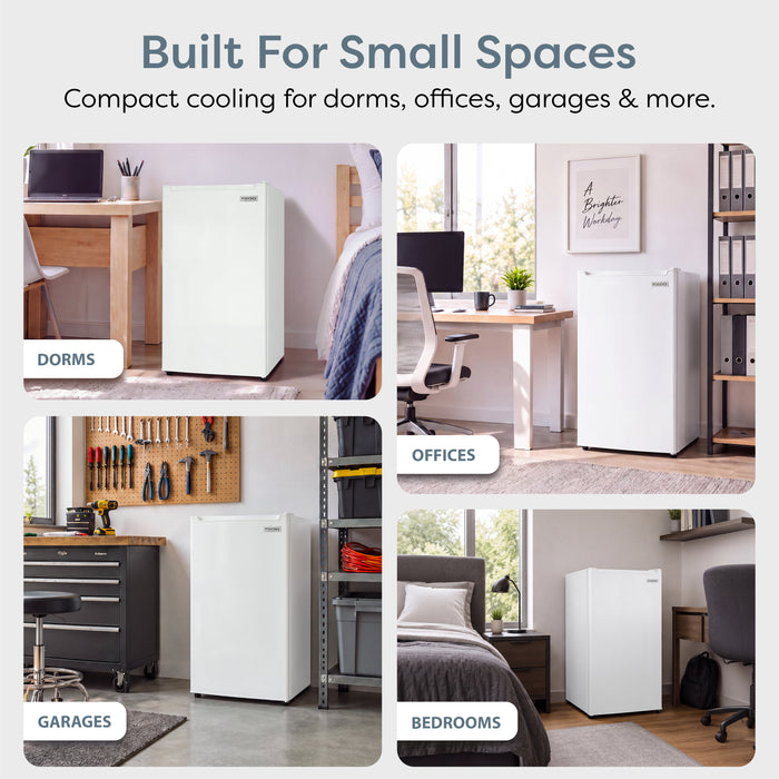 Igloo 3.2 Cu. Ft. Refrigerator w/ Freezer