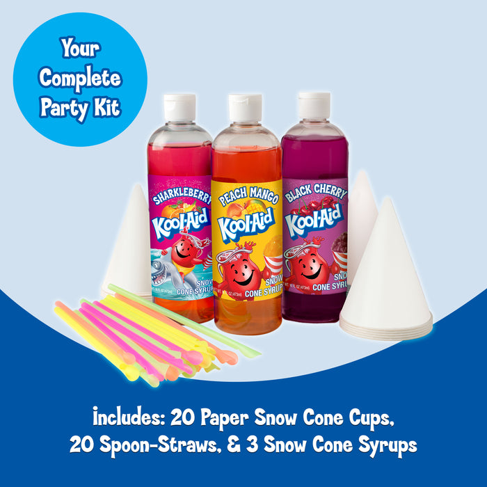 Kool-Aid Snow Cone Syrup Party Kit