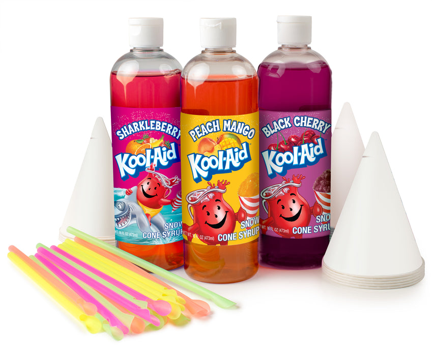 Kool-Aid Snow Cone Syrup Party Kit