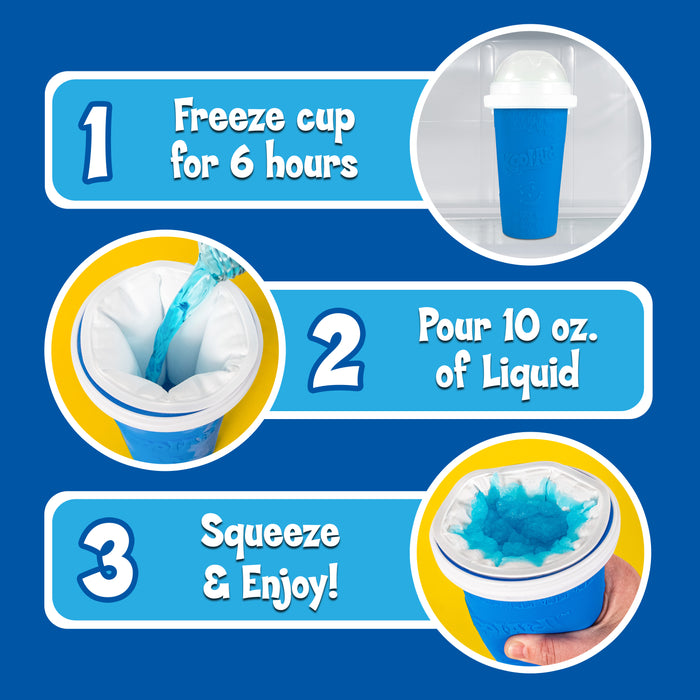 Kool-Aid Squeezy Slush Cup, Blue