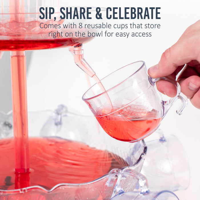 3-Tier Lighted Party Fountain