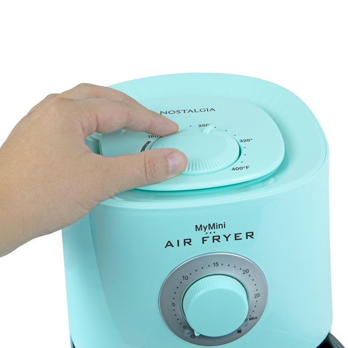 MyMini Personal 1-Quart Air Fryer, Aqua