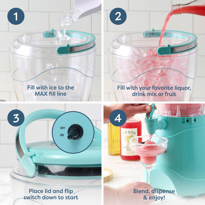 1-Gallon Margarita & Slush Machine, Aqua