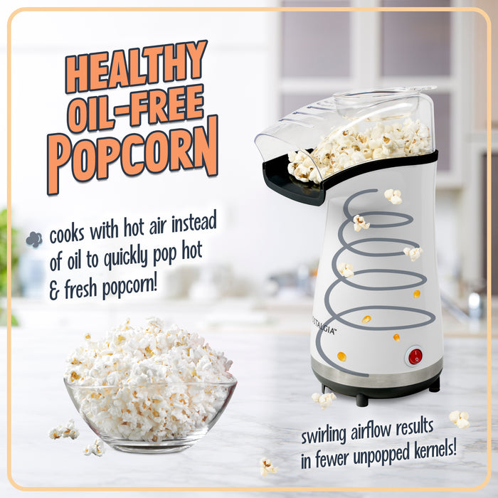 Air-Pop Popcorn Maker, White