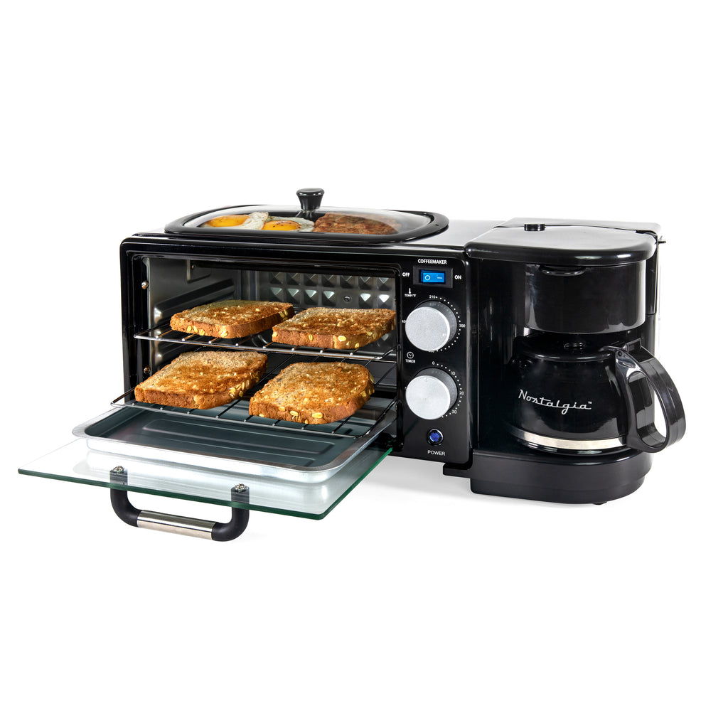 新品Nostalgia 3-in-1 Breakfast Station 輸入品 Retro 3-in-1 Breakfast Station — Nostalgia Products