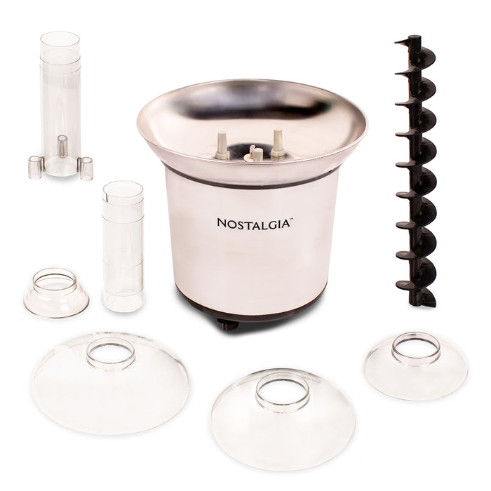 4-Tier 2-pound Stainless Steel Chocolate Fondue Fountain