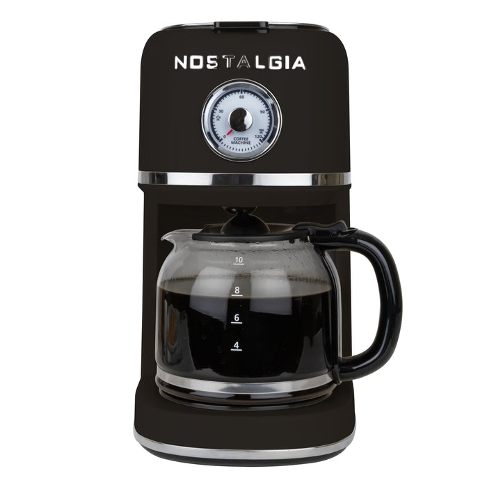 Nostalgia Classic Retro 10 Cup Coffee Maker