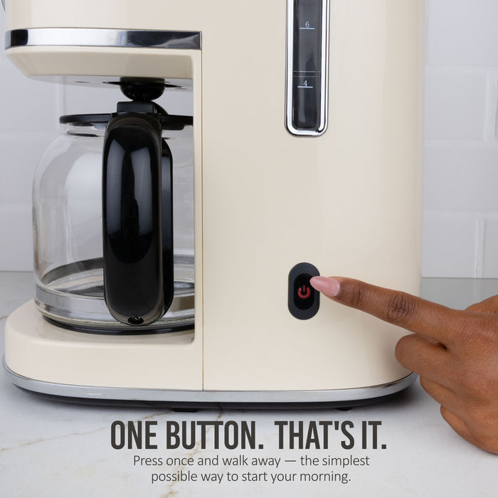 Nostalgia Classic Retro 10 Cup Coffee Maker
