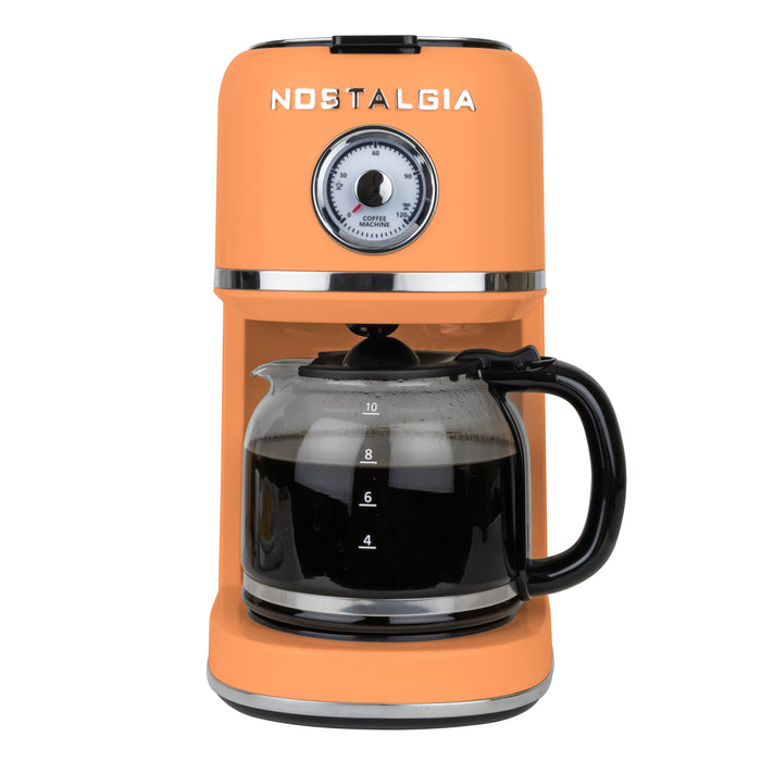 Nostalgia Classic Retro 10 Cup Coffee Maker