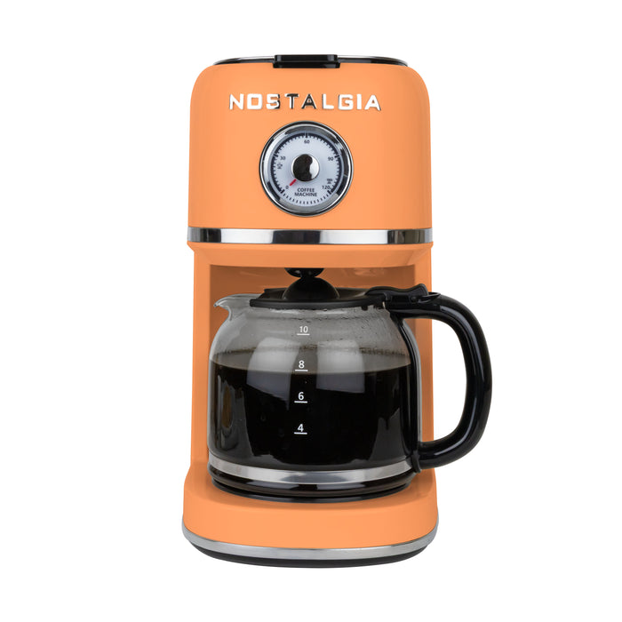 Nostalgia Classic Retro 10 Cup Coffee Maker