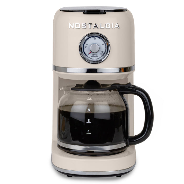 Nostalgia Classic Retro 10 Cup Coffee Maker