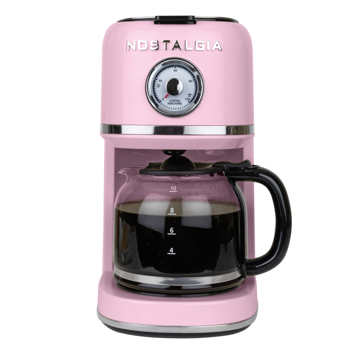Nostalgia Classic Retro 10 Cup Coffee Maker