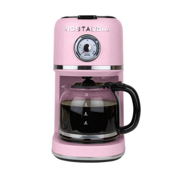 Nostalgia Classic Retro 10 Cup Coffee Maker