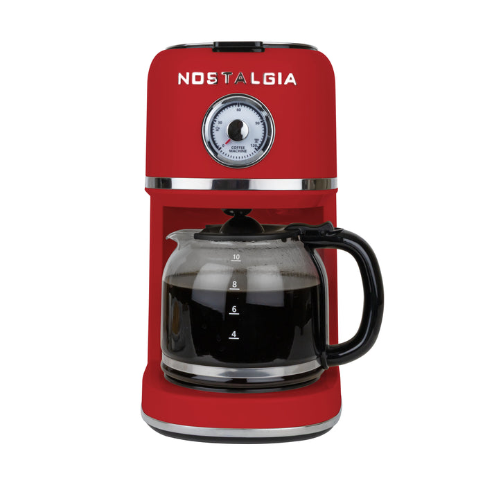 Nostalgia Classic Retro 10 Cup Coffee Maker