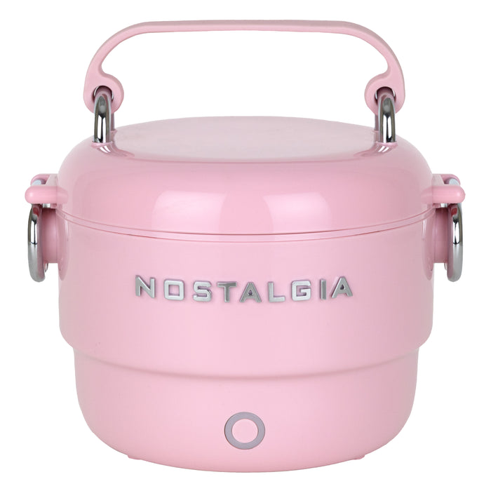 Nostalgia 20 oz. Classic Retro Heated Lunchbox