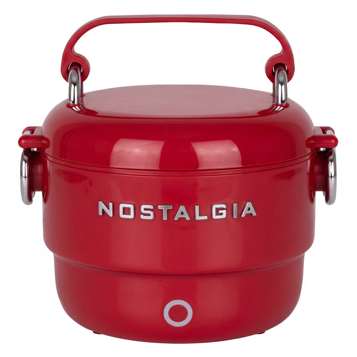 Nostalgia 20 oz. Classic Retro Heated Lunchbox