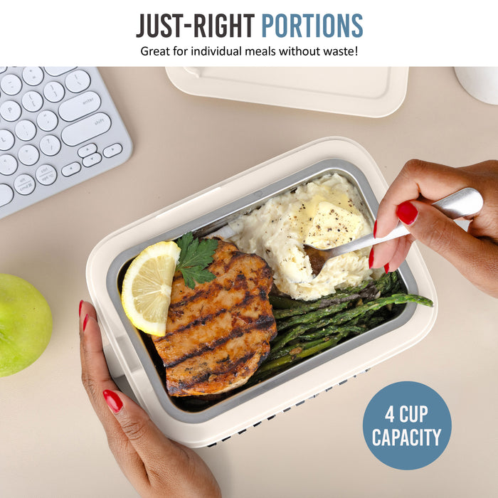 Nostalgia 32 oz. Classic Retro Heated Lunchbox