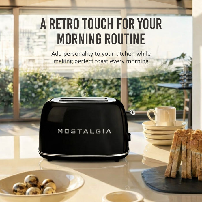 Classic Retro 2-Slice Toaster