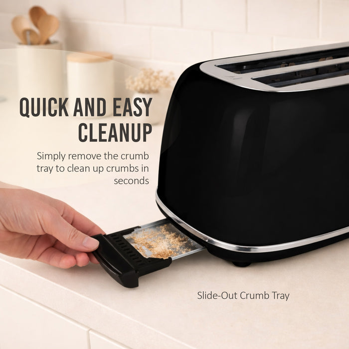 Classic Retro 2-Slice Toaster